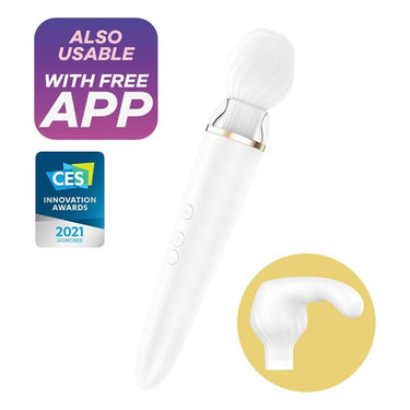 Doppio Stimolatore Wi-Fi con App Satisfyer per Massaggi e Punto G